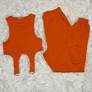 Women’s Size Medium (M) FASHION NOVA TOP AND BOTTOMS SET